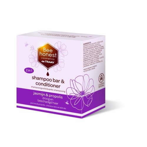 Bee Honest Shampoo Bar & Conditioner Jasmijn & Propolis