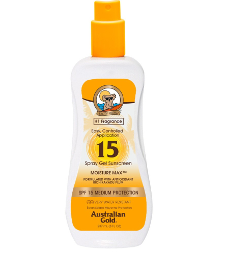 Australian Gold SPF15 Spray Gel 237 Ml