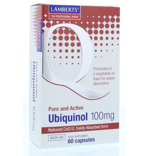 Lamberts Ubiquinol 100mg 60 Kapseln