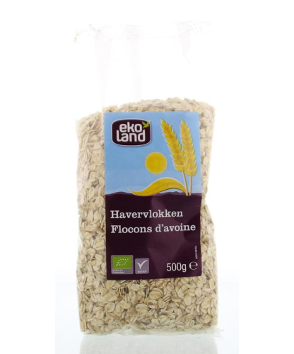 Ekoland Havervlokken Biologisch 500 gram
