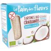Le Pain des Fleurs Krokante Bio Crackers met Kokosnoot Biologisch