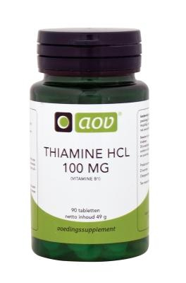 AOV Thiamine HCI 100mg 60 capsules