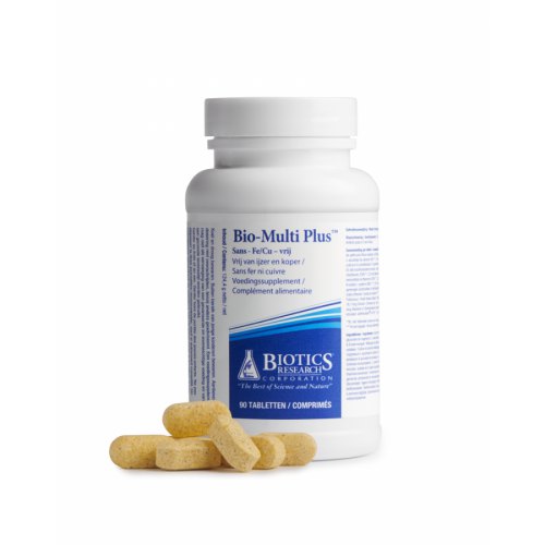 Biotics Bio-Multi Plus Fe-Cu Vrij 90 tablets