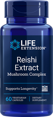 60 Kapseln Life Extension Reishi Extract Mushroom Complex