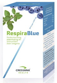 90 capsules Cressana RespiraBlue