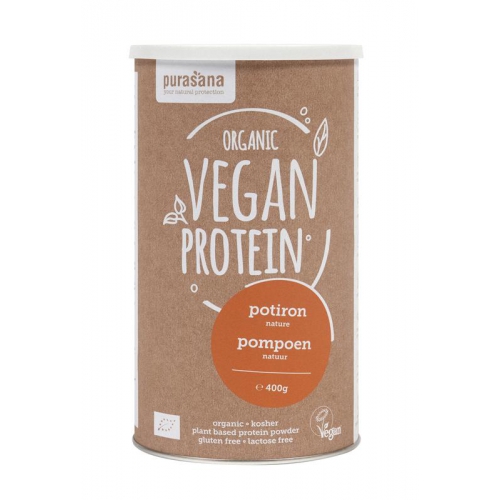 vegan-protein-pompoen-natuur-biologisch-purasana-400-gram