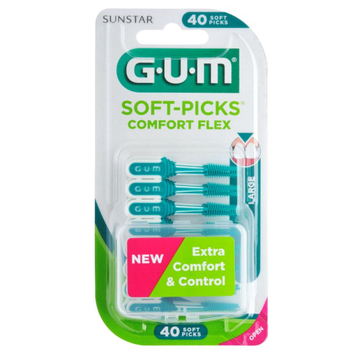 GUM Soft-Picks Comfort Flex Large 40 Stücke