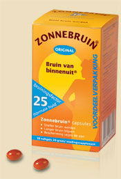 120 softgels Zonnebruin Zonnebruin 25