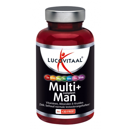 120 Tabletten Lucovitaal Multi+ Compleet Man