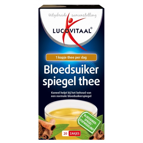 Lucovitaal Bloedsuikerspiegel Thee 20 Tüte
