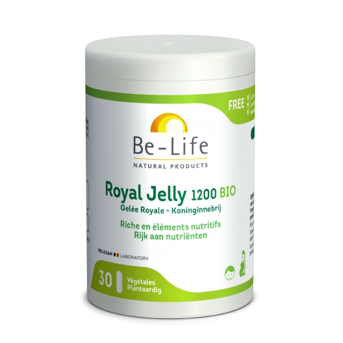 Be-Life Royal Jelly 1200 Biologisch 30 Kapseln