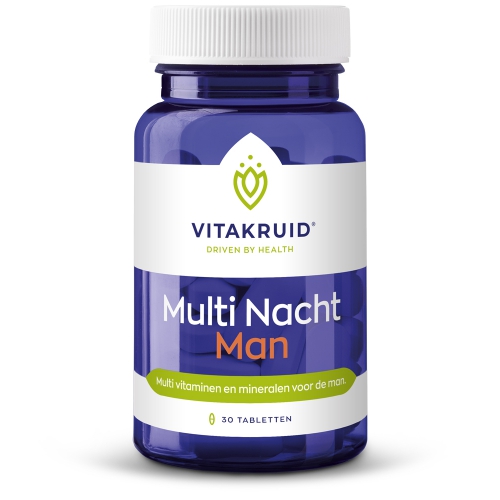 30 Tabletten Vitakruid Multi Nacht Man