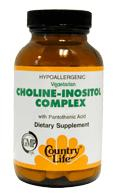 Country Life Choline-Inositol 60 tablets