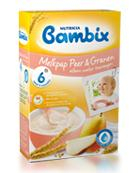 Bambix Melkpap Peer Granen 250 Gramm