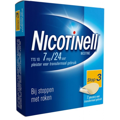 7 stuks Nicotinell Pleisters TTS10 7mg