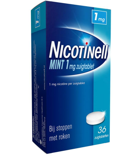 Nicotinell Zuigtablet Mint 1mg