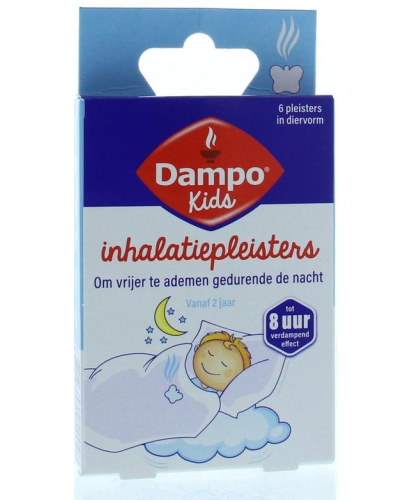 Dampo Kids Inhalatiepleister Diervormig 6 Stücke