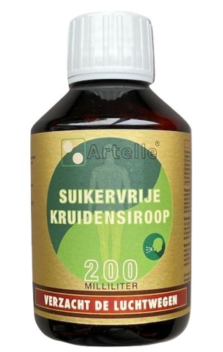 200 Ml Artelle Kruidensiroop Suikervrij