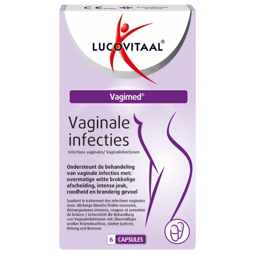 Lucovitaal Vagimed Vaginale Infecties 6 Kapseln