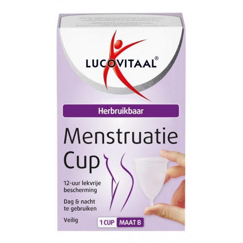 1 Stuck Lucovitaal Menstruatie Cup Maat B
