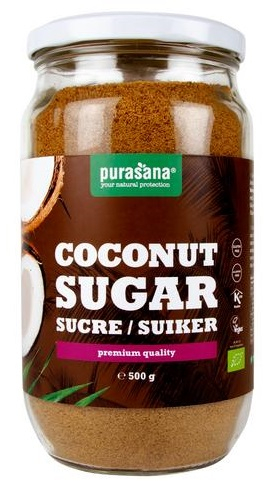 Purasana Coconut Sugar Kokosbloesemsuiker Biologisch