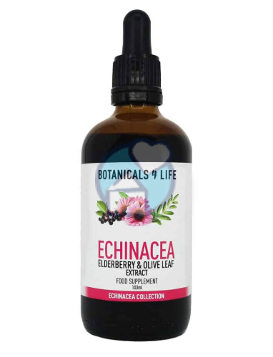 Botanicals 4 Life Echinacea Elderberry & Olive Leaf Extract 100 Ml