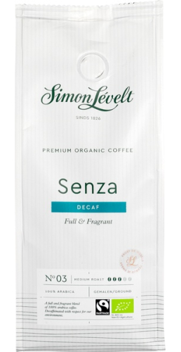 Simon Levelt Koffie Cafe Organico Senza Decaf Biologisch