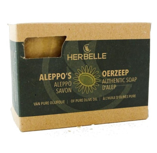 Herbelle Aleppo's Oerzeep Pure Olijfolie 180 gram