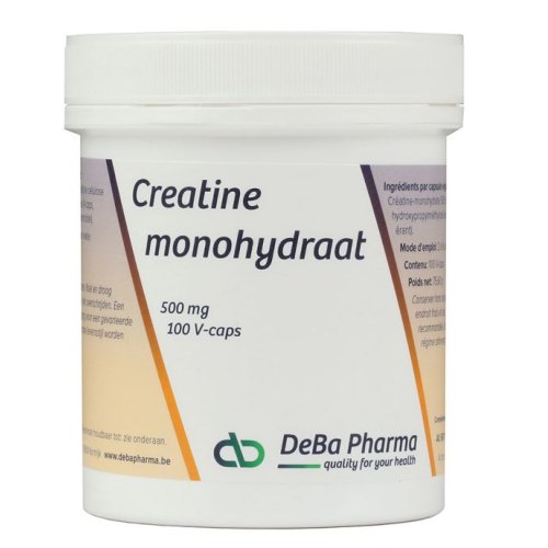 100 Kapseln DeBa Pharma Creatine Monohydraat 500 mg