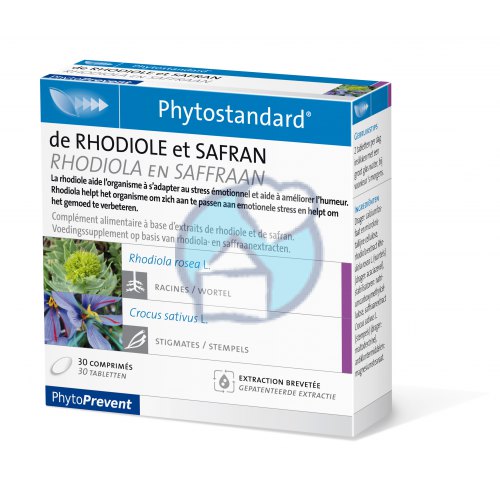 Phytostandard Phytostandard Rhodiola en Saffraan