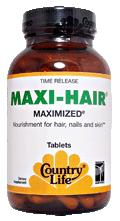 Country Life Maxi Hair 60 tabletten