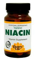 Country Life Niacine 100mg 100 Tabletten