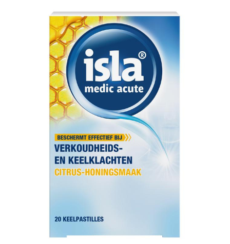 Isla Medic Acute Citrus-Honingsmaak
