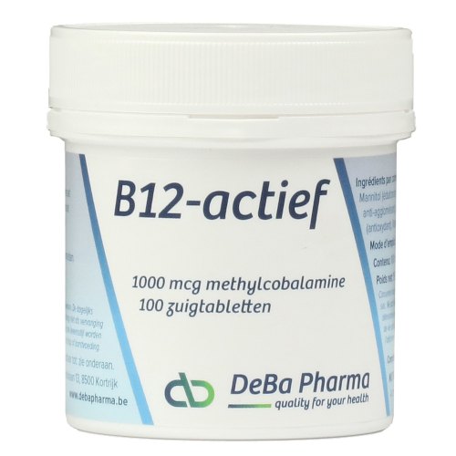 100 Lutschtabletten DeBa Pharma B12 Actief 1000 mcg Methylcobalamine