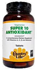 Country Life Super 10 Antioxidant 60 tabletten