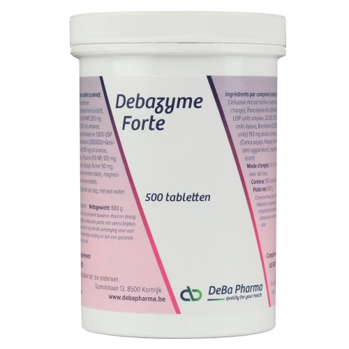 500 Tabletten DeBa Pharma Debazyme Forte
