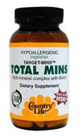 120 tablets Country Life Total Mins