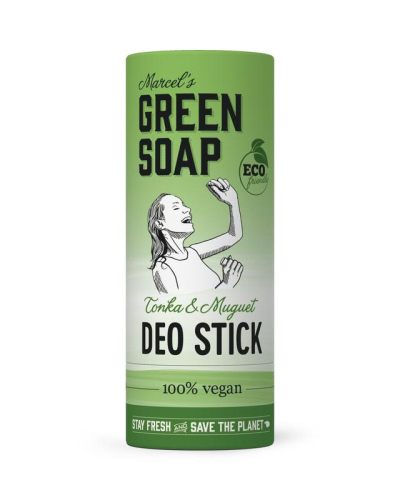 Marcel's Green Soap Deodorant stick Tonka & Muguet