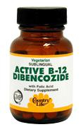 Country Life Vitamine B12 Dibencozide Active 60 Lutschtabletten