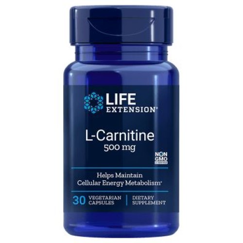 l carnitine in english Life Extension L-Carnitine 500 mg 30 capsules - Gezondheid aan huis