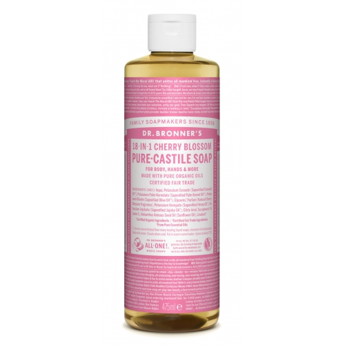 Dr. Bronner's Pure-Castile Soap 18-in-1 Cherry Blossom