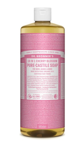 Dr. Bronner's Pure-Castile Soap 18-in-1 Cherry Blossom 945 ml
