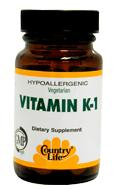 Country Life Vitamine K 100mcg 100 tabletten