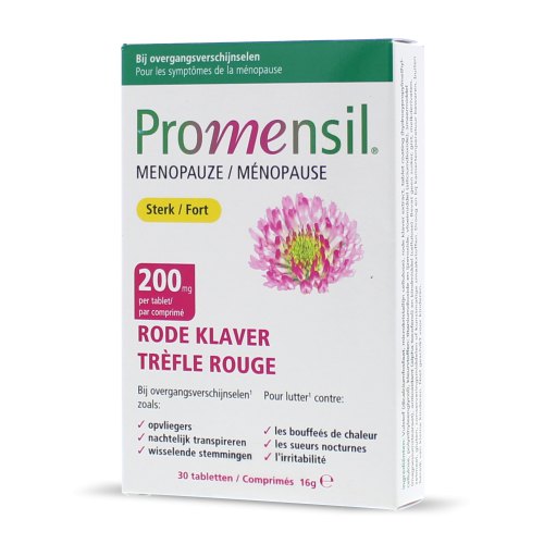 30 tabletten Promensil Menopauze Sterk Rode Klaver