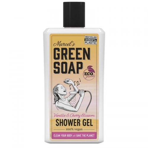 Marcel's Green Soap Shower gel Vanilla & Cherry blossom 500 ml
