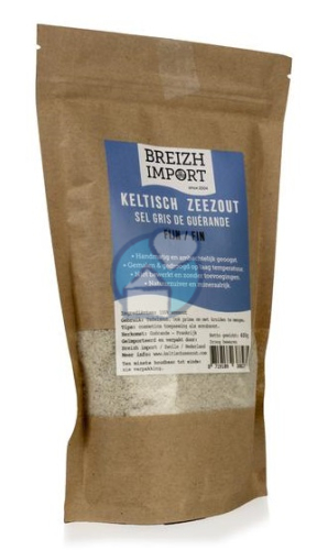 400 Gramm Breizh Import Fijn Keltisch Zeezout