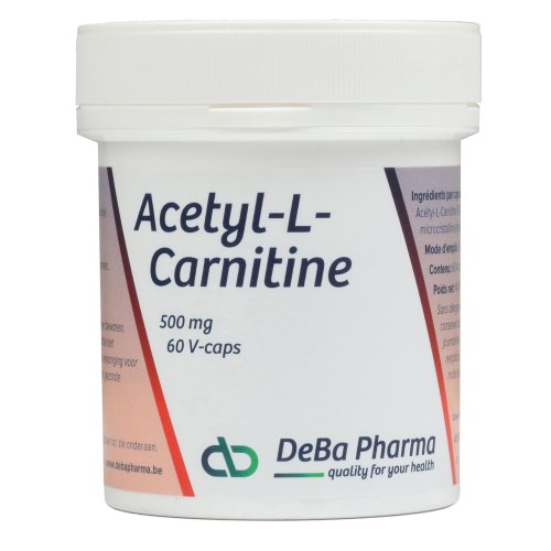 60 Kapseln DeBa Pharma Acetyl-L-Carnitine 500 mg