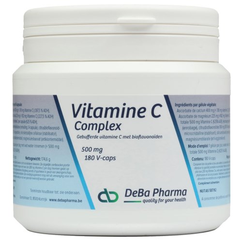 180 Kapseln DeBa Pharma Vitamine C Complex 500 mg Gebufferd