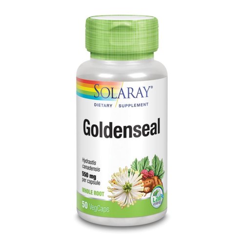 Solaray Goldenseal Hydrastis Canadensis 550 mg 50 capsules