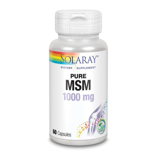 60 Kapseln Solaray Pure MSM 1000 mg